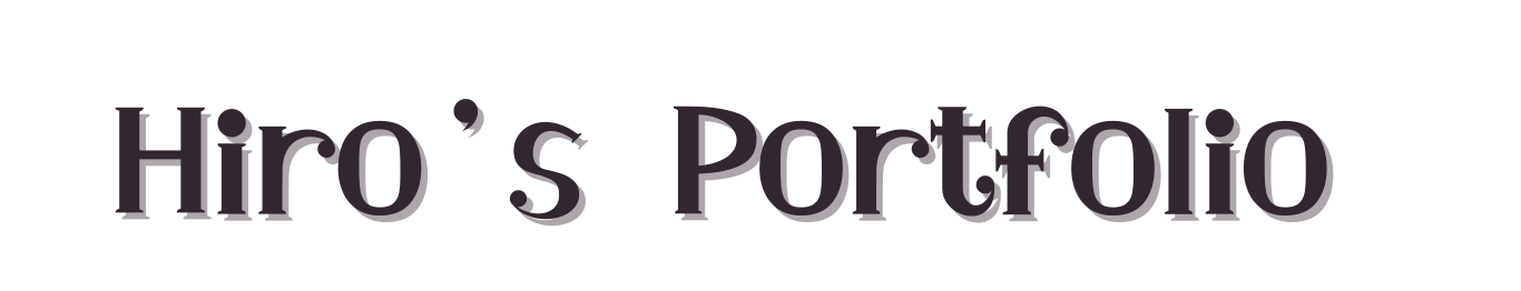 Hiro's Portfolio